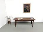 Table De Ferme En Noyer Massif/Pieds Tournés/1920 - Bois