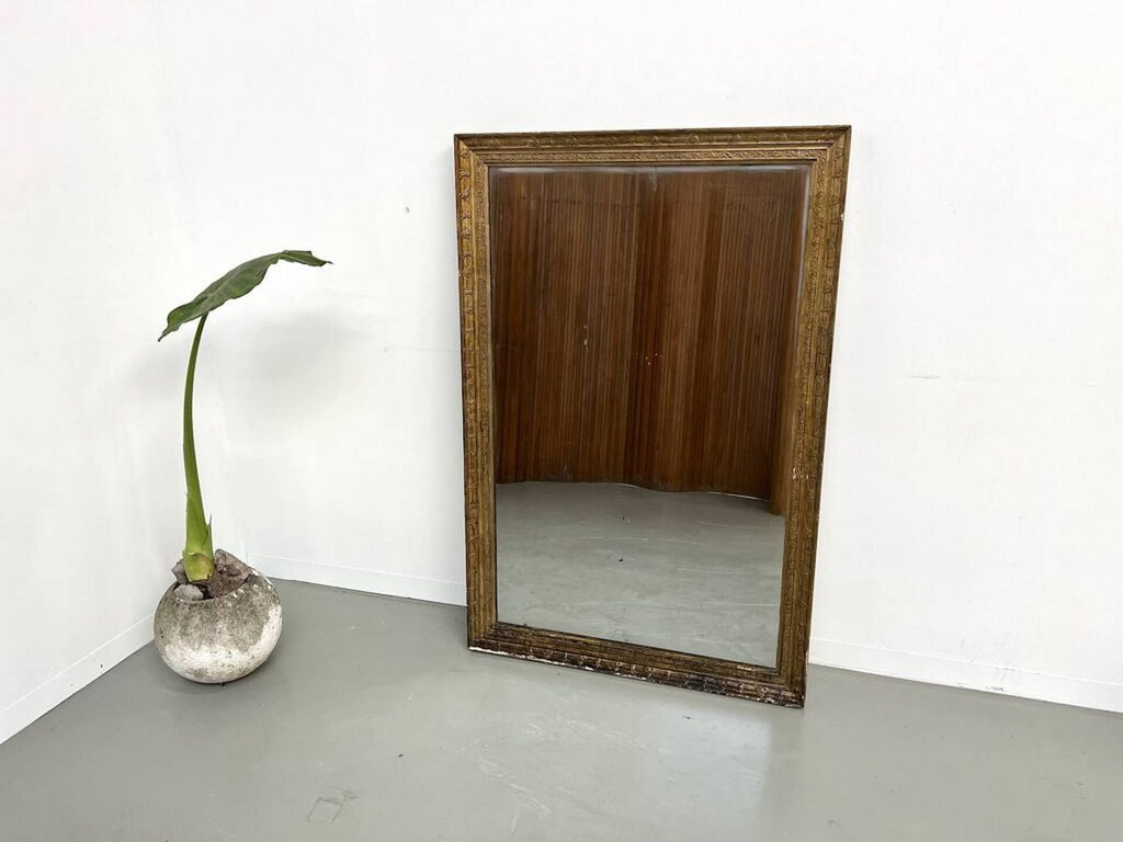 Miroir Ancien Doré/Vers 1900 - Doré