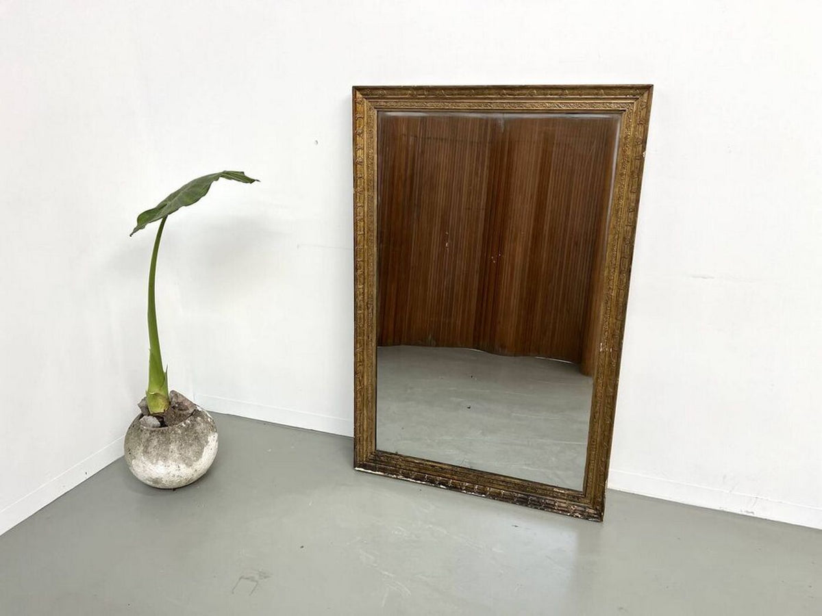 Miroir Ancien Doré/Vers 1900 - Doré