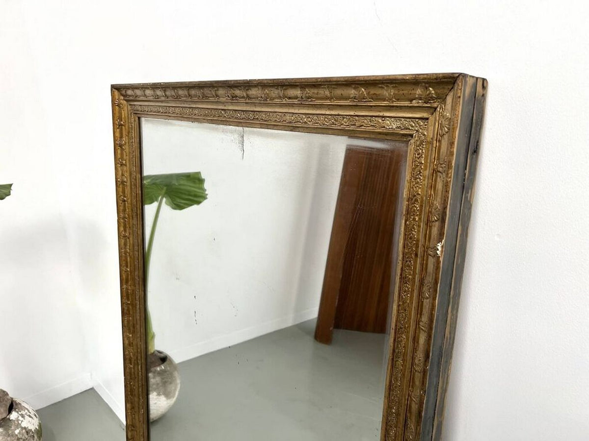 Miroir Ancien Doré/Vers 1900 - Doré