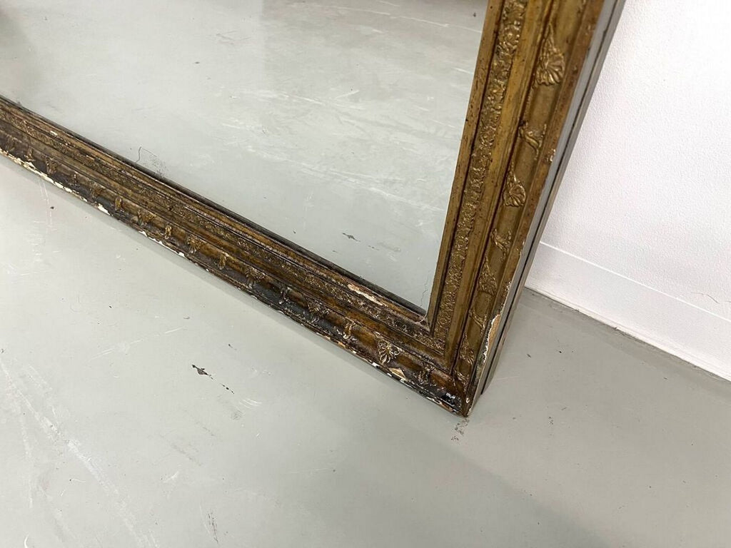 Miroir Ancien Doré/Vers 1900 - Doré