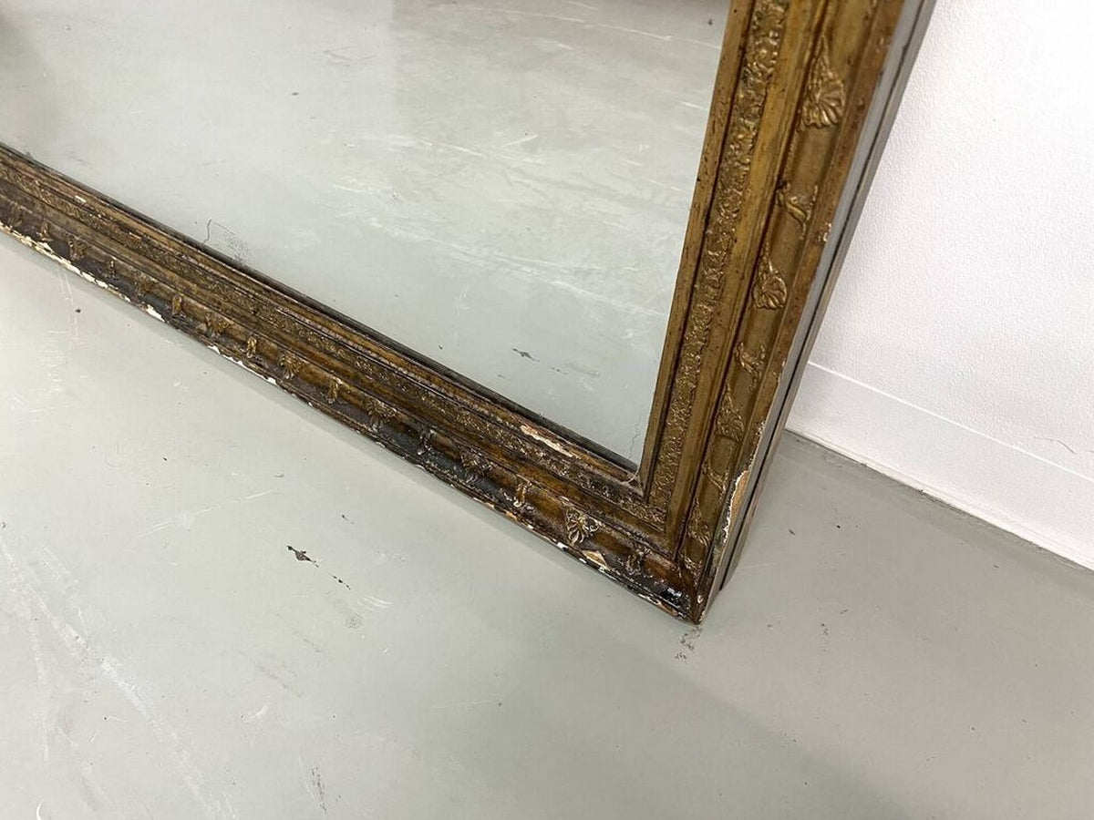 Miroir Ancien Doré/Vers 1900 - Doré