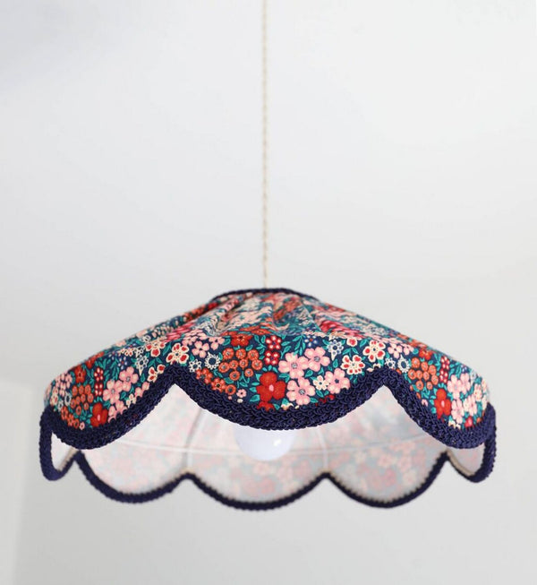 Suspension Forme Florale Cosette Imprimée "Mille Fleurs" - Imprimé