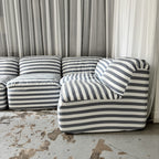Striped Modular Sofa