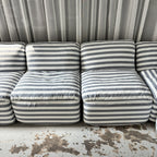 Striped Modular Sofa