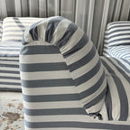Striped Modular Sofa