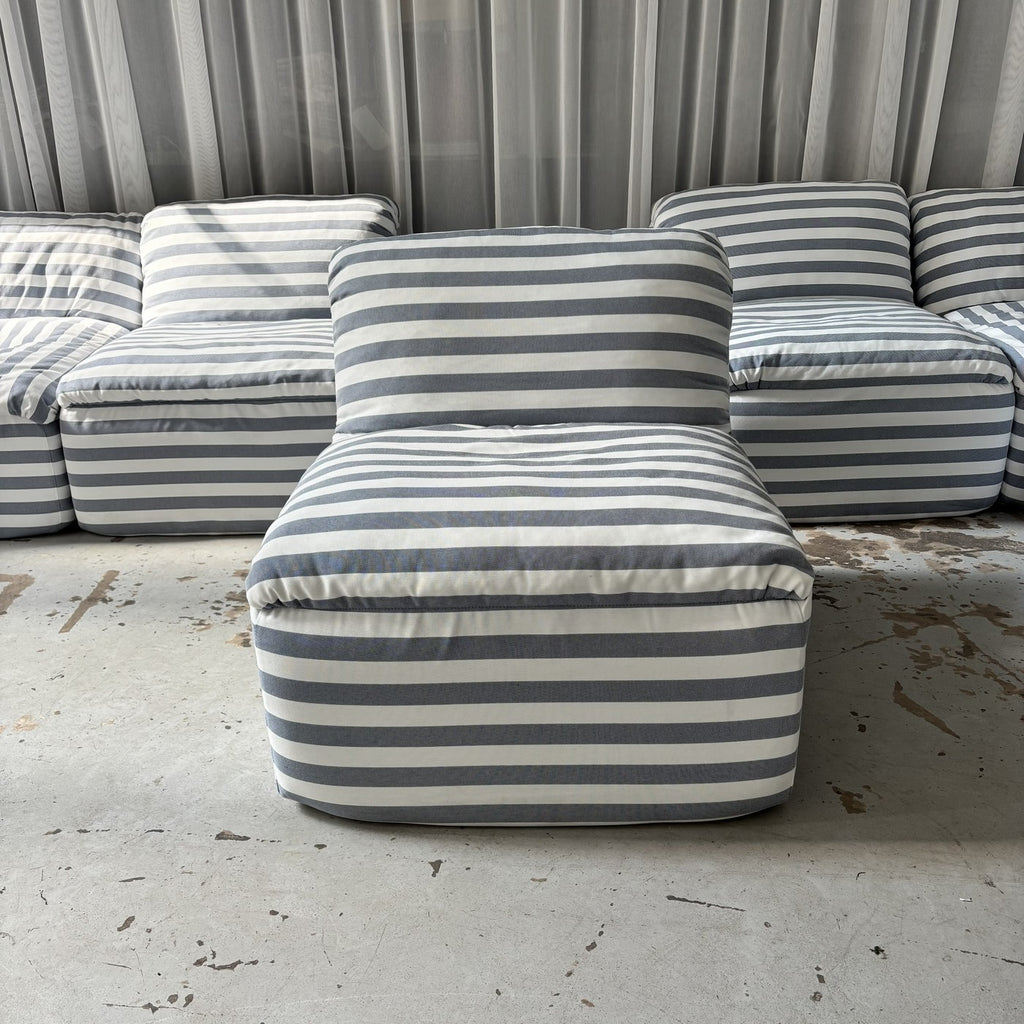Striped Modular Sofa