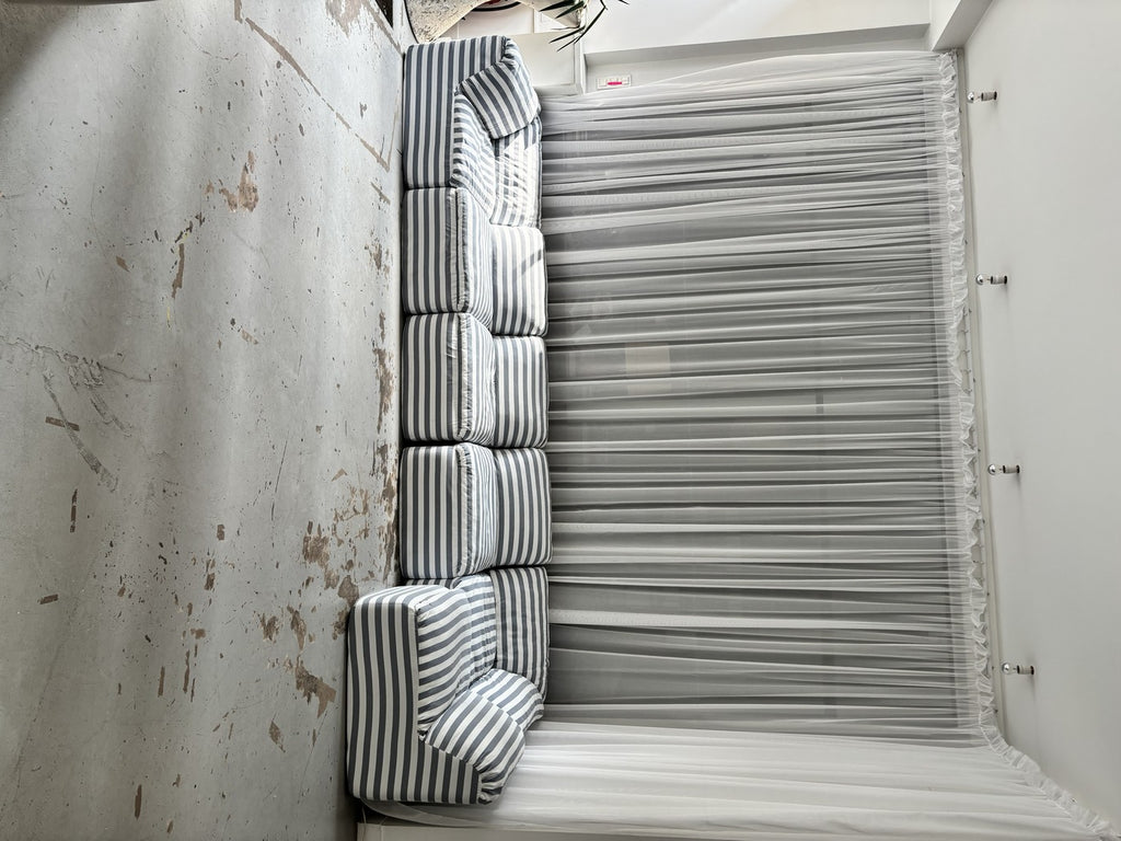 Striped Modular Sofa