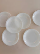 Ensemble D'Assiettes Blanche