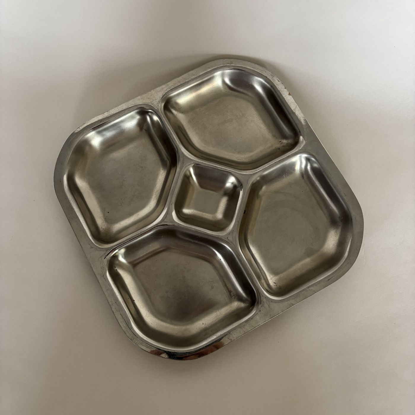 Vintage Stainless Steel Dish
