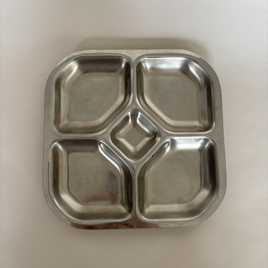 Vintage Stainless Steel Dish