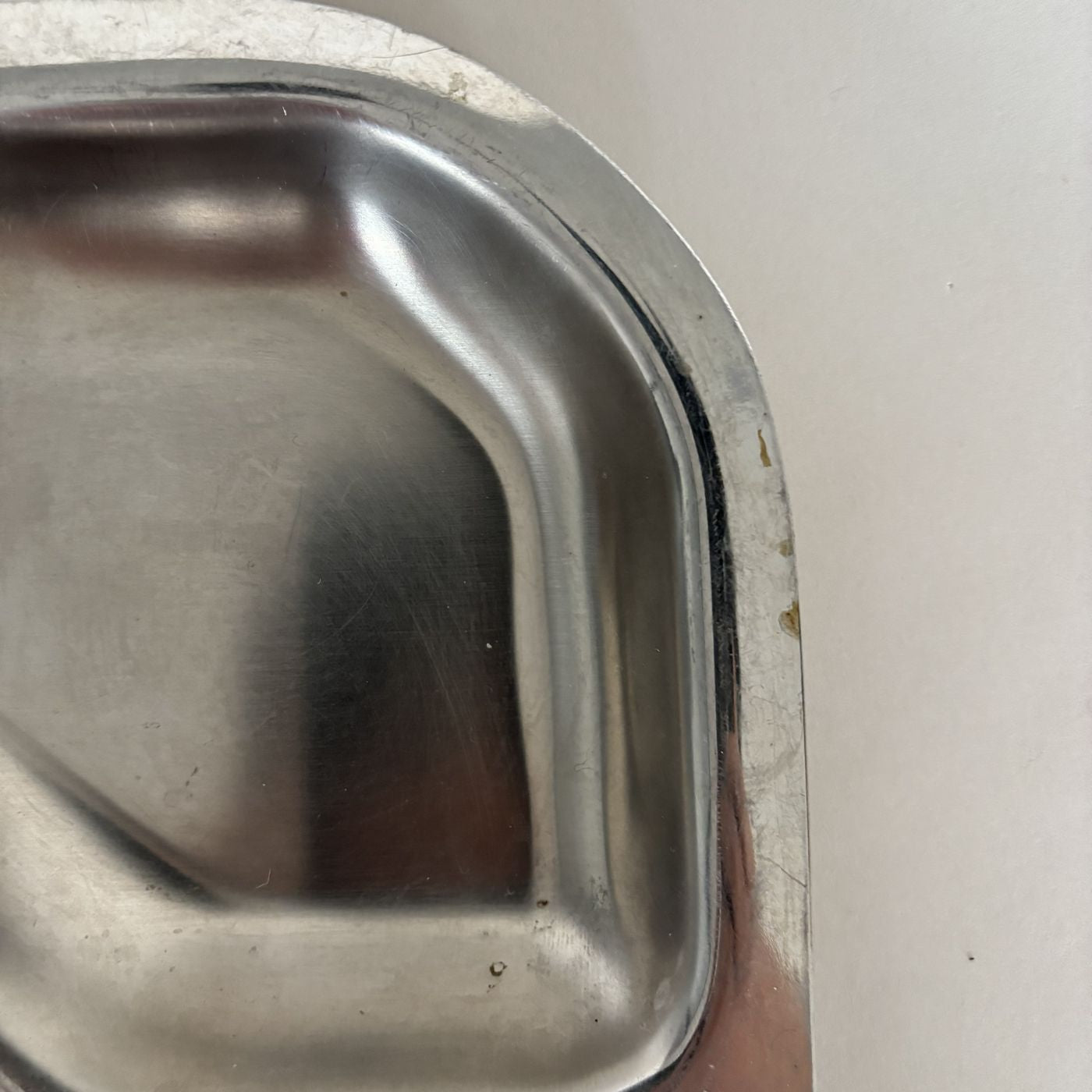 Vintage Stainless Steel Dish