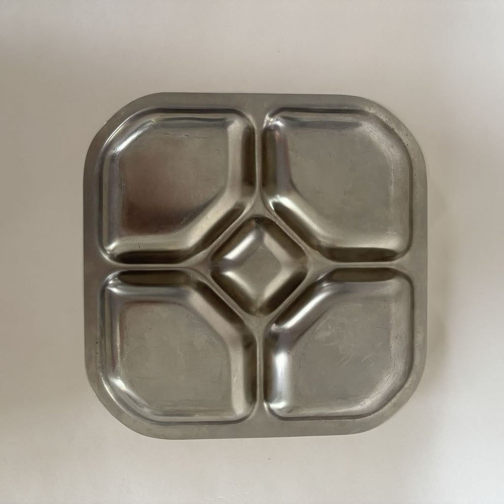 Vintage Stainless Steel Dish