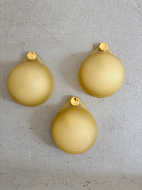 Lámpara de pared de pasta de vidrio