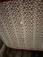 "Togo" Leather Pouffe