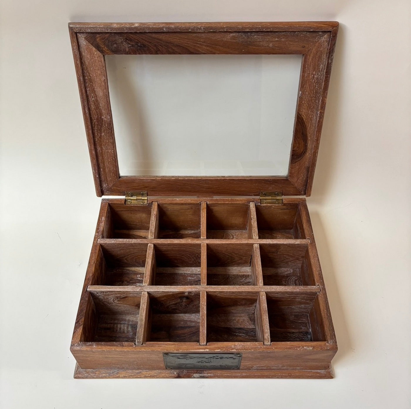 Vintage Wooden Tea Box