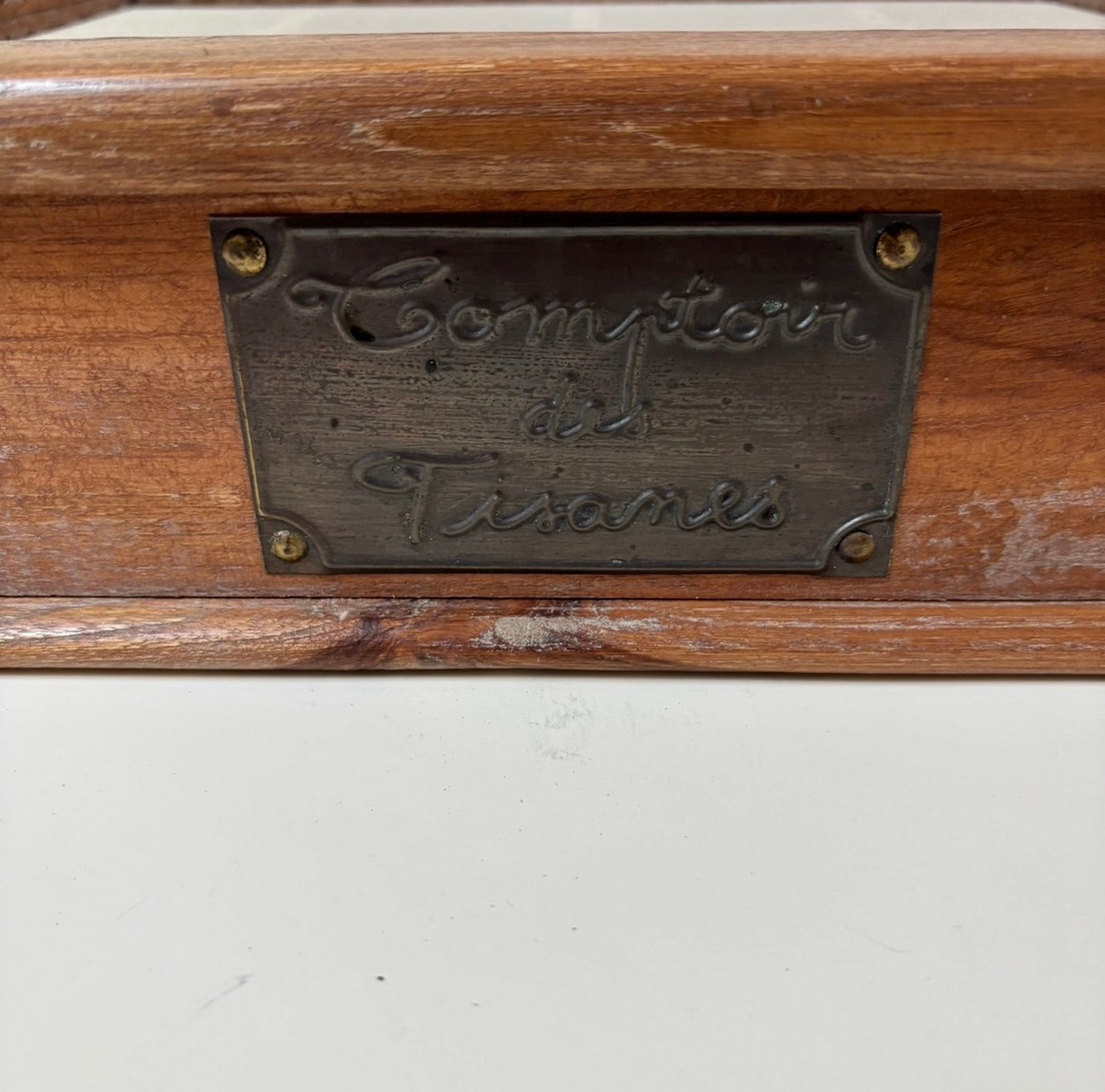 Vintage Wooden Tea Box