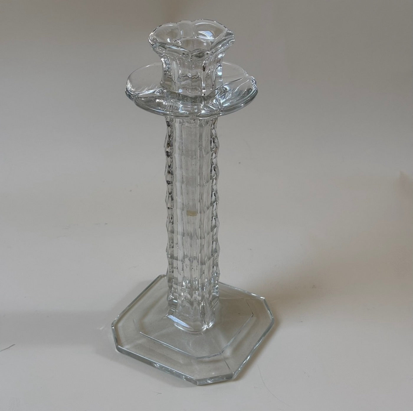Glass Candle Holder