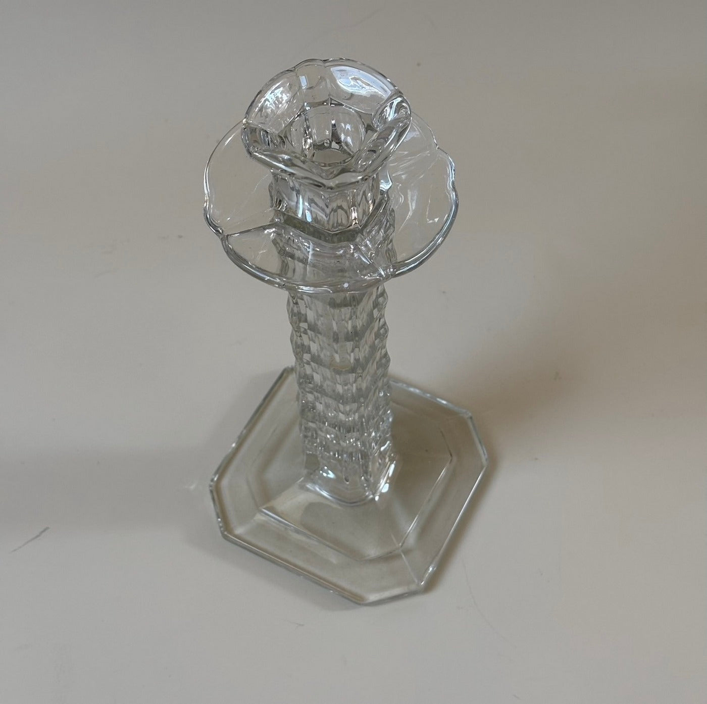 Glass Candle Holder