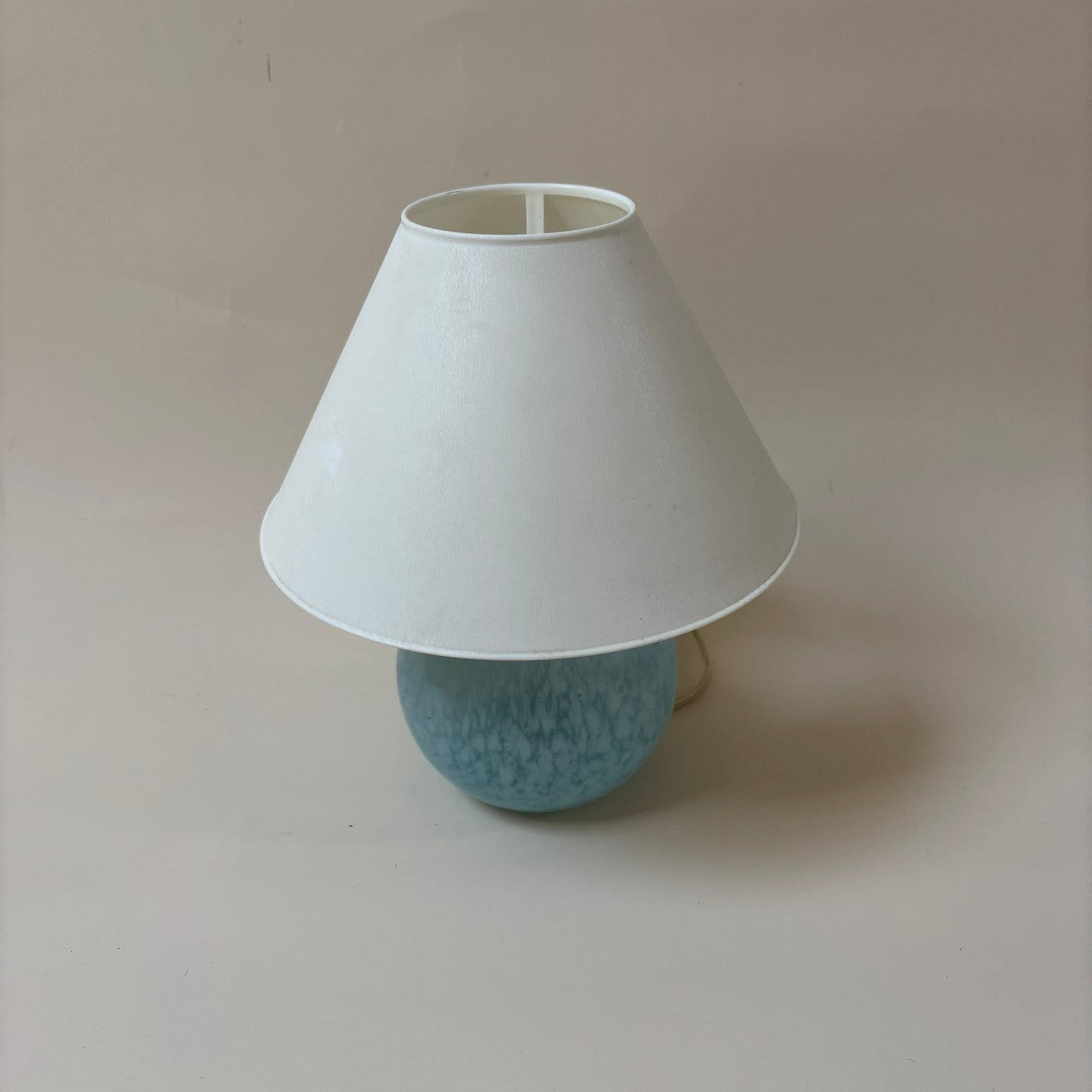 Pied De Lampe En Verre De Clichy
