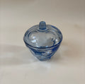 Blue Glass Pot