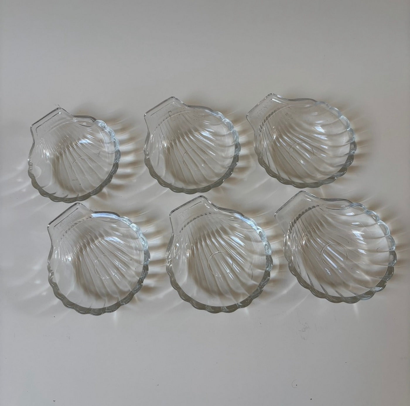 Ensemble De 6 Coupelle Coquilles