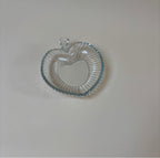 Coupelle En Verre Coeur