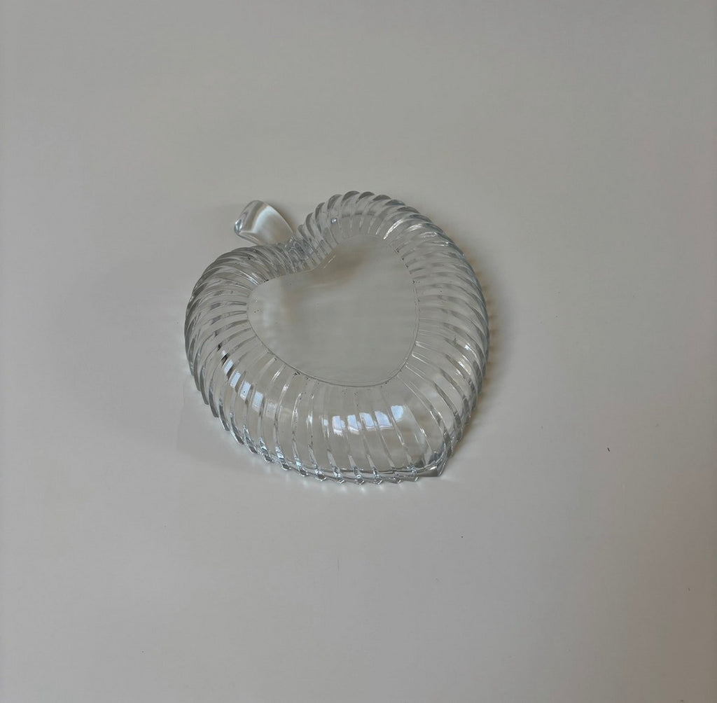 Coupelle En Verre Coeur