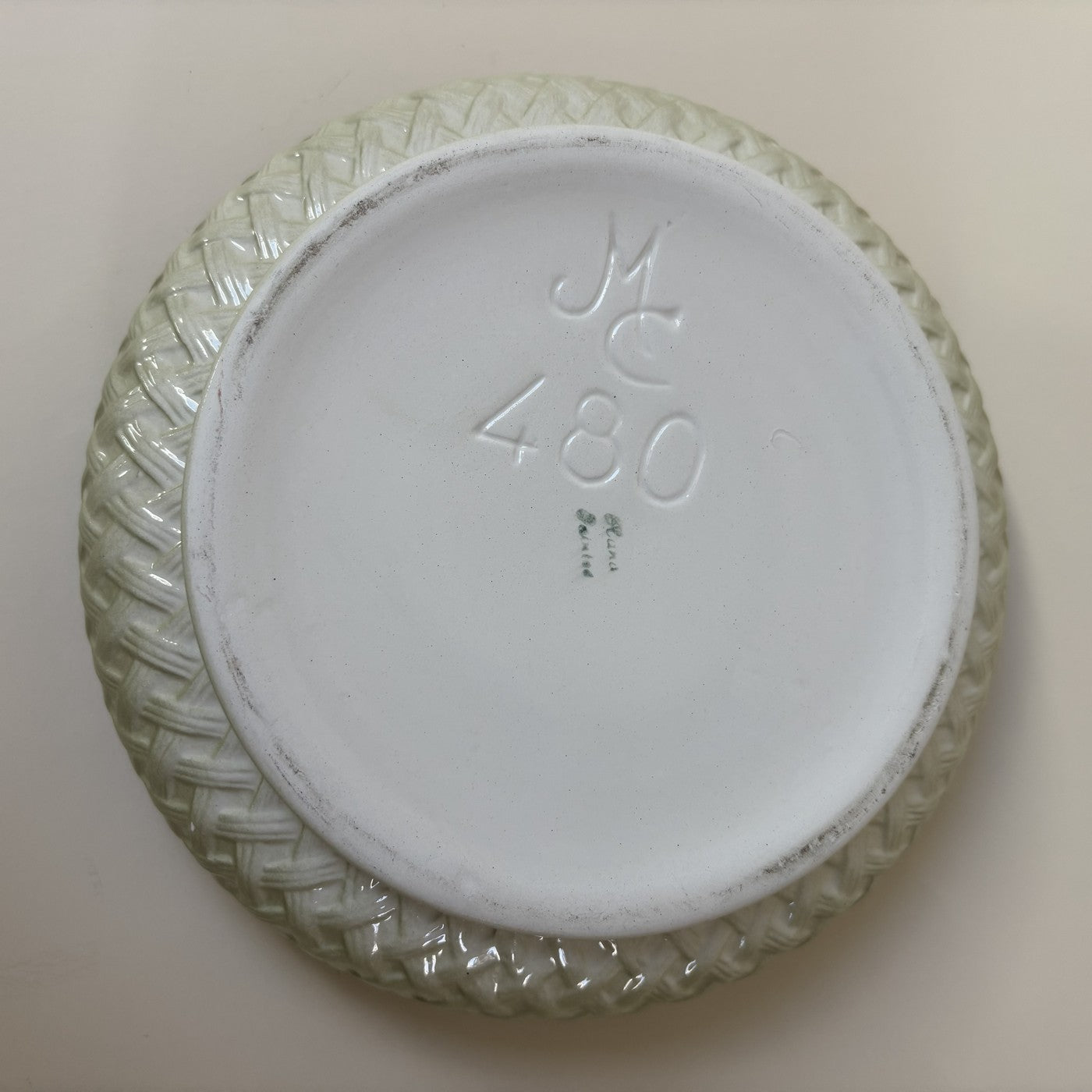 Large Glazed Earthenware Box