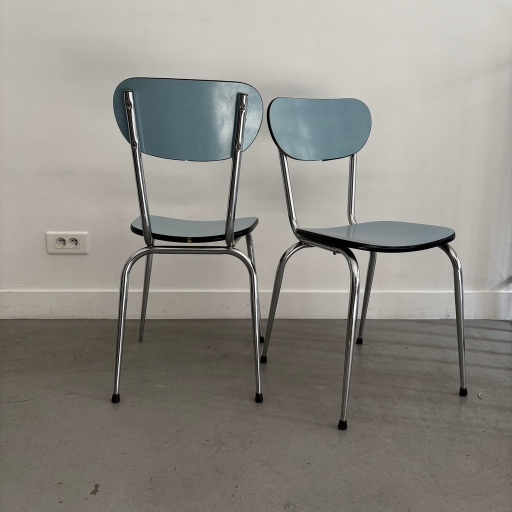 Lot de 2 Chaises Formica