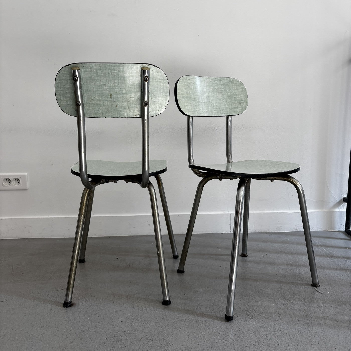 Lot de 2 Chaises Formica
