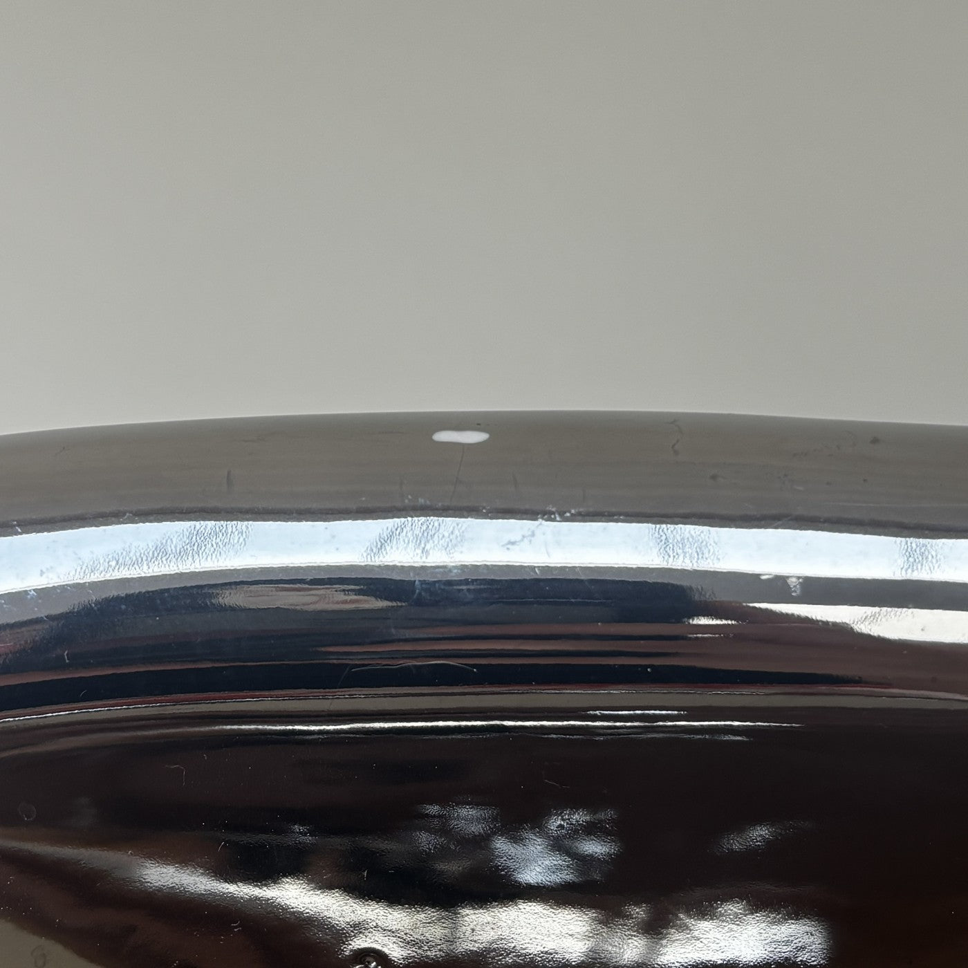 Silver Ceramic Trinket Dish