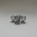 Set of 4 Stainless Steel Egg Cups