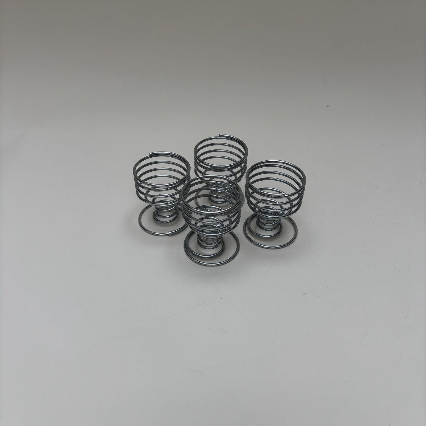 Set of 4 Stainless Steel Egg Cups