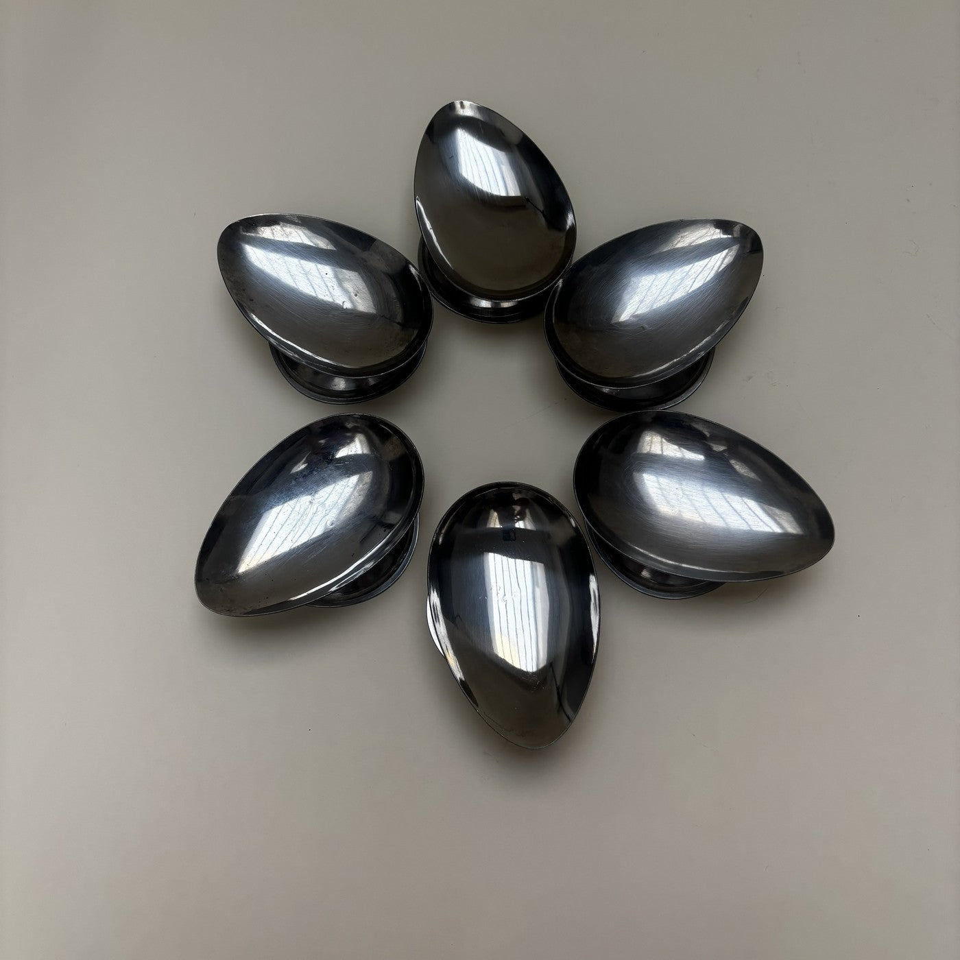 Set 6 Coupelles Inox