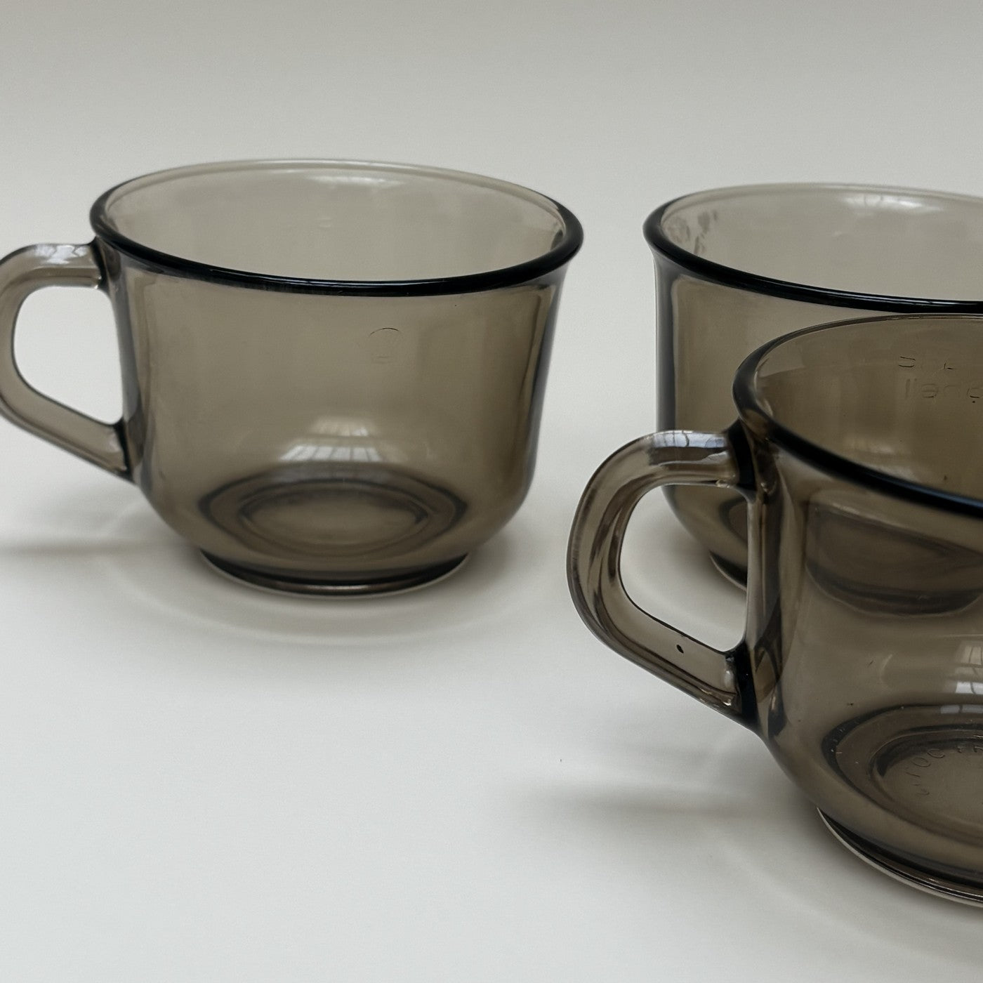 Set 7 Tasses Marrons Arcoroc