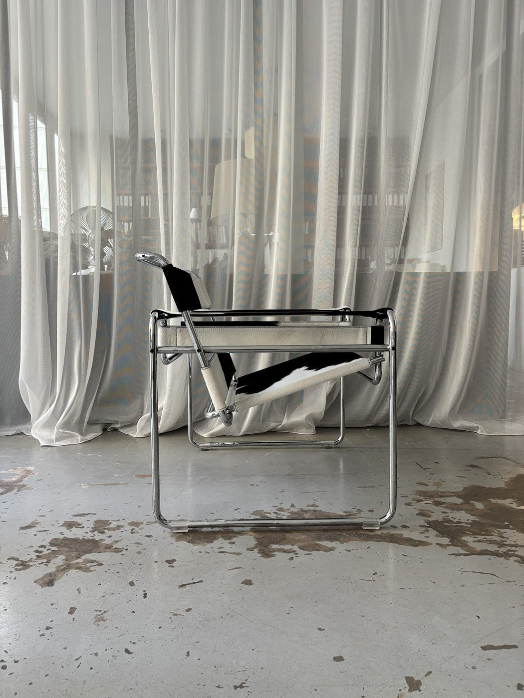 Fauteuil Wassily Par Marcel Breuer Pour Knoll