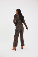 Pantalon Zeta Paisley Camel