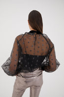 Blouse Lali Plumetis Argent