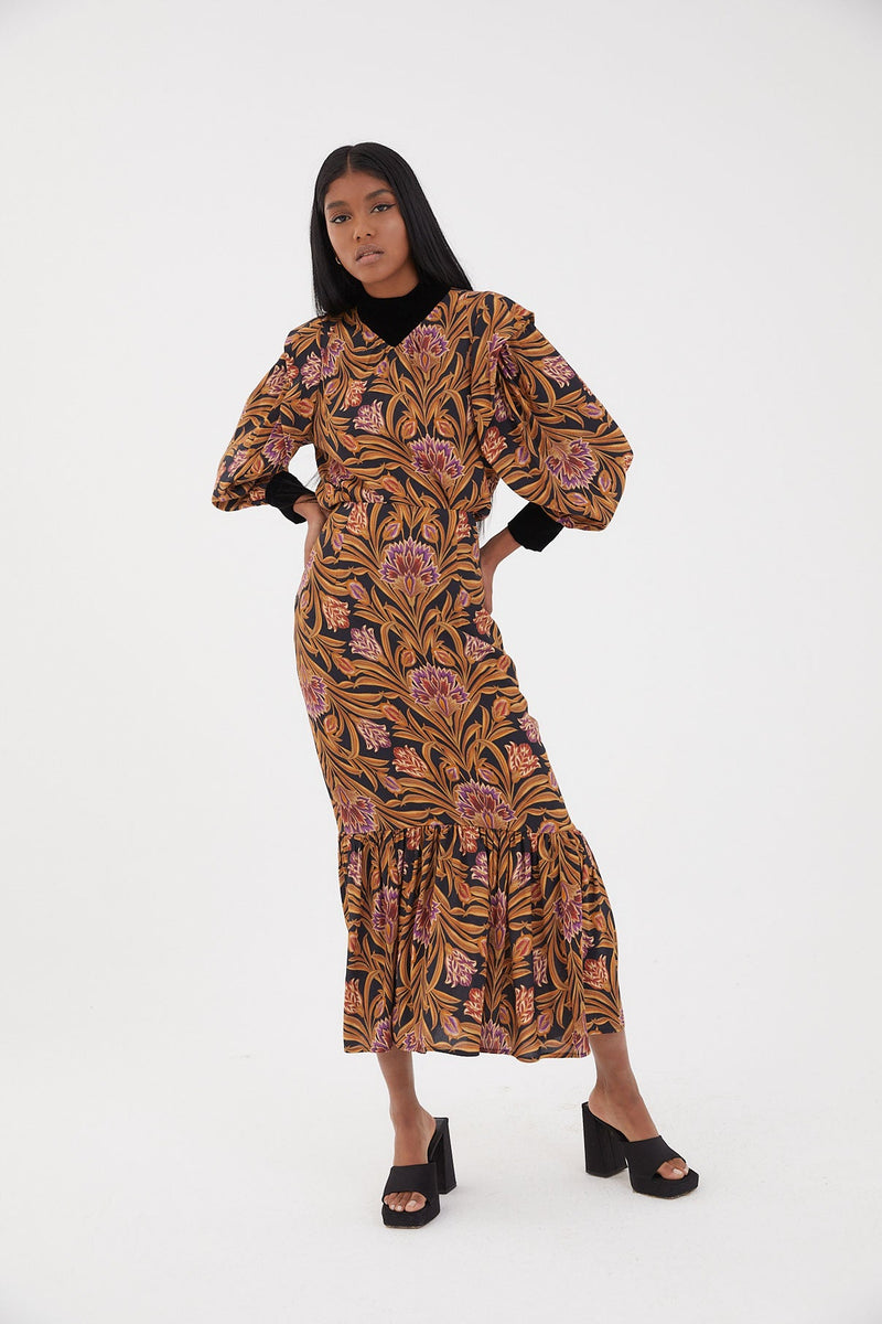 Tunique Nicol Baroque Noir