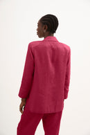 Veste Icon Fil Prune