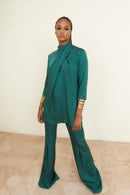 Tunique Clotilde Carreaux Vert