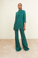 Tunique Clotilde Carreaux Vert