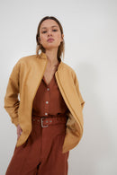 Veste Bomber Lin Ocre