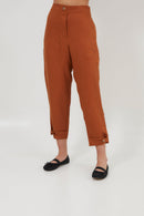 Pantalon Aris Lin Caramel