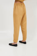Pantalon Aris Lin Ocre