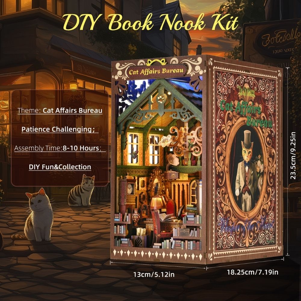 Book Nook - L’Agence Des Chats