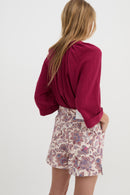 Blouse Molli Froissé Cerise