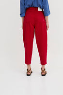 Jean Malibu Sergé Rouge