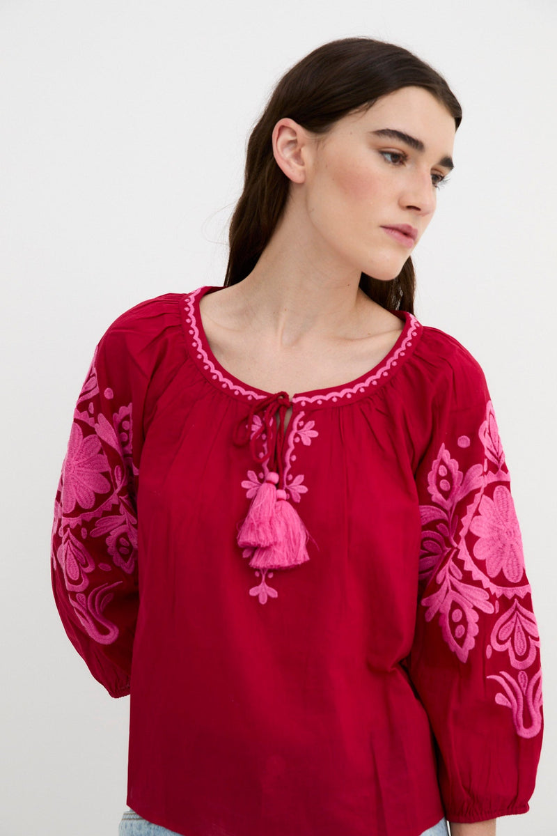 Blouse Mary Fraise
